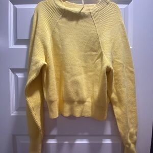 Free People Yellow Women's Sweater - size Medium